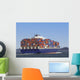 Cargo Ship Hong Kong Wall Decal