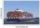 Cargo Ship Hong Kong Wall Decal