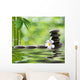 Spa Stones With Frangipani Wall Decal