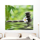 Spa Stones With Frangipani Wall Decal