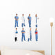 Medical Workers Wall Decal