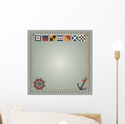 Nautical Flags And Elements Wall Decal