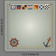 Nautical Flags And Elements Wall Decal