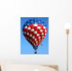 Patriotic Hot Air Balloon Wall Decal