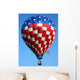 Patriotic Hot Air Balloon Wall Decal
