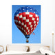 Patriotic Hot Air Balloon Wall Decal