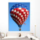 Patriotic Hot Air Balloon Wall Decal