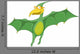 Cartoon Character Dino Wall Decal