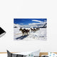 Dog Sledding Alaska Wall Decal