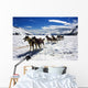 Dog Sledding Alaska Wall Decal