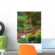 Small Bridge Japanese Garden Wall Decal