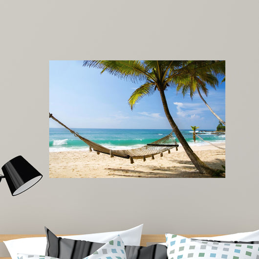 Under Palms Wall Decal