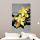 Spa Concept-Beautiful Orchid With Stones Wall Decal
