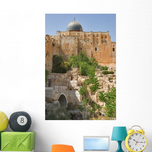 Ancient Walls Jerusalem Wall Decal
