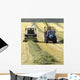 Collecting Silage For Feeding Wall Decal