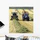 Collecting Silage For Feeding Wall Decal