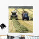 Collecting Silage For Feeding Wall Decal