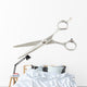 Scissors Flat Hairdresser White Wall Decal