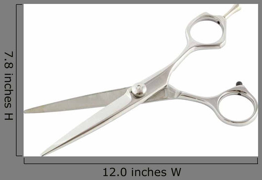 Scissors Flat Hairdresser White Wall Decal