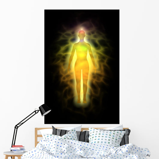 Woman Energy Body Aura Wall Decal