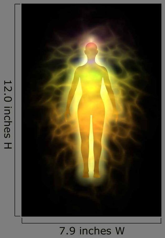 Woman Energy Body Aura Wall Decal
