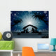 Holy Family Bethlehem Silhouette Wall Decal