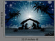 Holy Family Bethlehem Silhouette Wall Decal