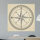 Vector Outline Compass Wind Wall Decal