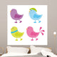Cute Birds Wall Decal