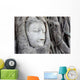 Head Buddha Wat Mahathat Wall Decal