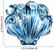 Scallop Blue Wall Decal