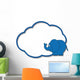 Vector Frame For Baby Wall Decal