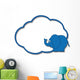 Vector Frame For Baby Wall Decal