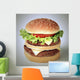 Big Hamburger Wall Decal