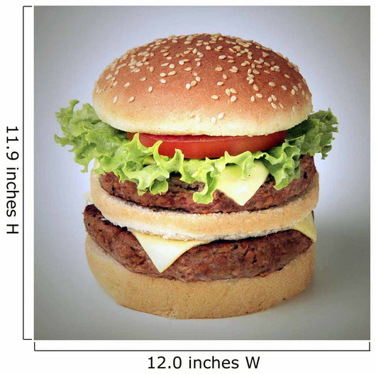 Big Hamburger Wall Decal
