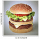 Big Hamburger Wall Decal