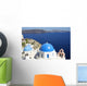 Santorini Oia Wall Decal
