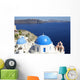Santorini Oia Wall Decal