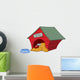 Dog Doghouse Wall Decal