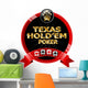 Texas Hold'Em Poker Wall Decal