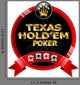 Texas Hold'Em Poker Wall Decal