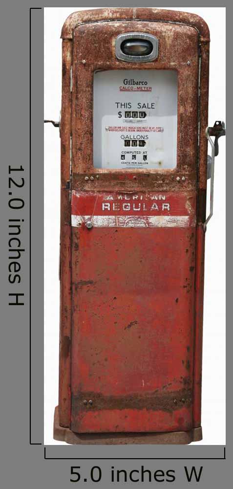 Vintage Pump Ii Wall Decal