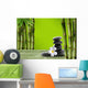 Young Green Bamboo Boke 1 Wall Decal