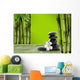 Young Green Bamboo Boke 1 Wall Decal