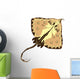 Cramp-Fish Stylized Electric Ray Wall Decal