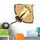 Cramp-Fish Stylized Electric Ray Wall Decal