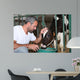 Farmer Feeding And Stroking Wall Decal