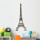 Paris Eiffel Tower Model Wall Decal