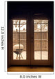 French Doors Winter Wall Decal