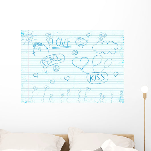 Hand Drawing Wall Decal